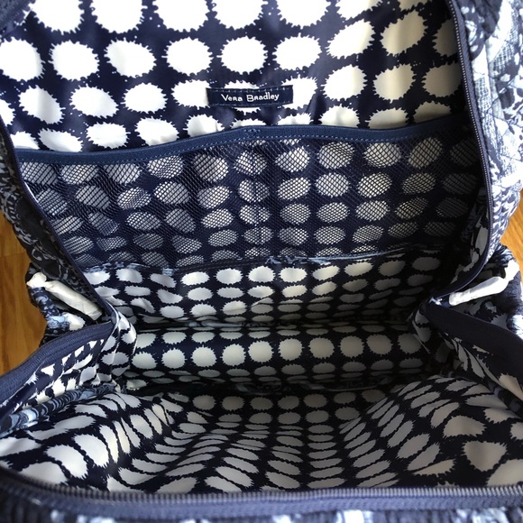Vera Bradley Backpack Campus Tech Iconic Indigo - Picture 4 of 8